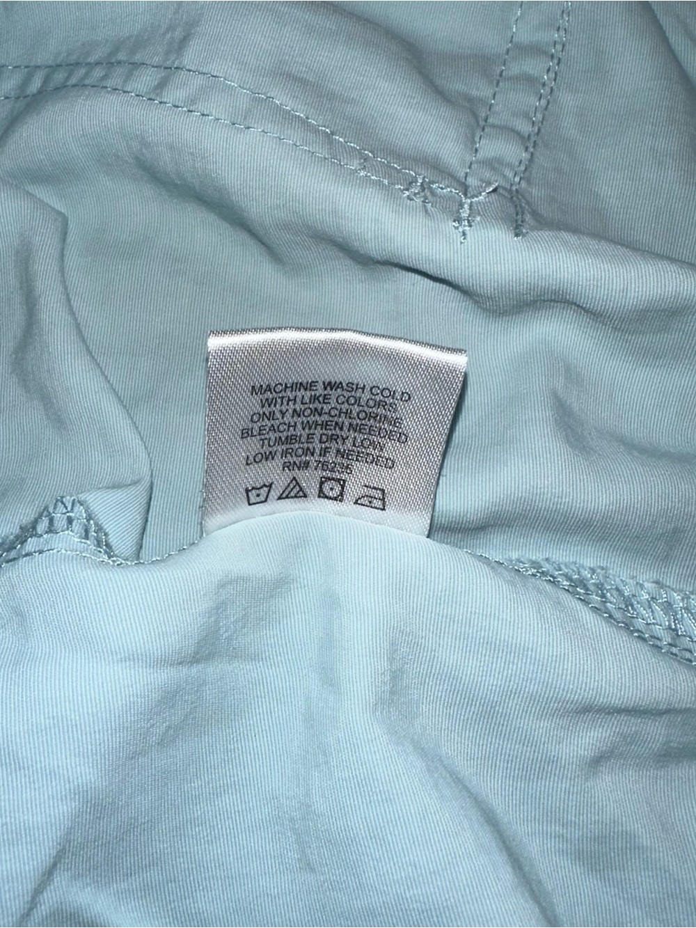 Reel Legends Fishing Shorts Mens XL Mint Blue Green Nylon Performance Cargo - Picture 7 of 8